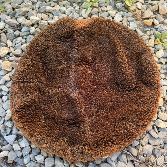 Brown Bed & Bath Toilet Bowl Lid Cover - Picture 1 of 2